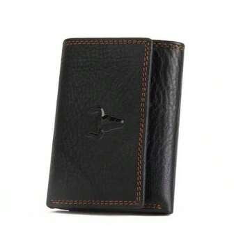 Cartera plegable de hombre de cuero genuino ultra delgada, cartera pequeña para hombre con gran capacidad y bloqueo RFID, portador de tarjetas de crédito , regalos perfectos para el Día del Padre, Navidad, aniversario y cumpleaños para él y ella