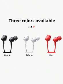 JBL C100SI Tuner Calibrated Earphones In-Ear Wired High-Quality For Karaoke Noise Reduction Universal For Mobile Phones And Computers - White - View 3