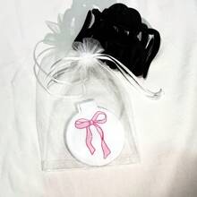 20 chiếc gương mini bỏ túi màu hồng hình nơ, nhỏ gọn và dễ mang theo, thích hợp làm quà tặng cho phụ nữ, sinh nhật, cô dâu, tiệc tùng hoặc ngày Valentine. - Nhiều màu - Xem 7
