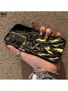 Cases For S20, S21, S22, S23, S24, S25 With A Fiery Wolf Illustration Design - Dirt-Resistant, Stylish And Modern Mobile Accessories, Gadget Cases, Artistic Smartphone Cases, Elegant Mobile Phone Cases, Dirt-Resistant Covers, High-Quality Materials, A-Series Smartphone Cases, S-Series Cases, Home Technology, Gadget Protectors - 多色1 - 查看 5