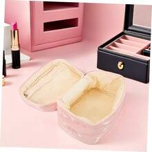 storage bag organizador de maquillaje bolsa de maquillaje cosmetiquera de viaje  organizador de viajes Pink - inicial - Ver 9