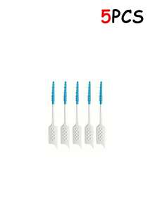 200支薄荷味牙线、牙间刷、迷你牙间刷、牙签刷、软橡胶牙间刷、口腔清洁刷 - 彩色 - 查看 9