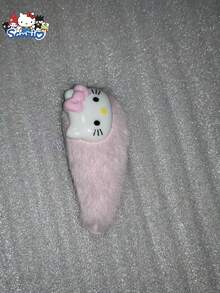 Sanrio Set di fermagli e molletta per capelli di Hello Kitty, fissano i capelli senza scivolare, adatti per capelli corti, lunghi e semi-raccolti, con disegni chiari che non sbiadiscono, alto riconoscimento del personaggio e copertura completa di stili multipli (soddisfano le esigenze di fissaggio e decorazione dei capelli nella vita quotidiana), stile carino di Hello Kitty, stile dolce quotidiano da ragazza