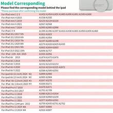 Ốp bảo vệ iPad A16 2025, iPad thế hệ 11, iPad thế hệ 10 có ngăn đựng bút, phù hợp với iPad Air 11 M3 M2, vỏ bóng, phù hợp với iPad Air 4 5 (Xanh nhạt) - Màu xanh nhạt - Xem 9