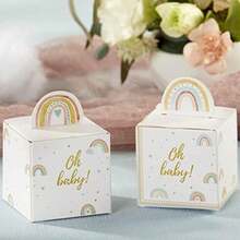 Kate Aspen - Decoraciones bohemias para baby shower, talla única, servilletas(Cajas de recuerdos) - Multicolor - Ver 7