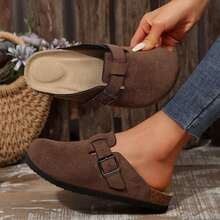 Shoes For Women Stylish And Versatile Slippers Flats Shoes For Outdoor Comfort And Elegance Summer Slides Clogs - Cà phê nâu - Xem 6