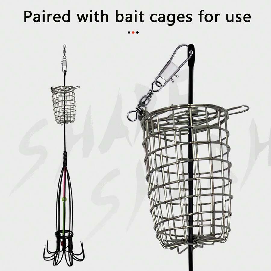 High Carbon Steel Fishing Hooks With Barb And Anti-Hanging Bottom For Freshwater Saltwater Fishing - A - View 1