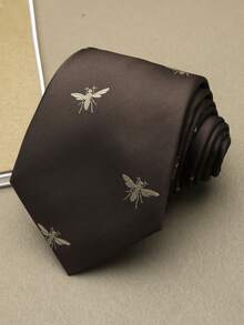 1 Stück unisex handgefertigte vintage Maillard-Farbkrawatte, geeignet für Lässig, Straße, Alltag, Party, Geschenk