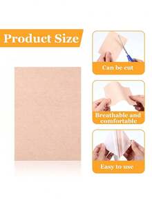 18Pcs Tattoo Cover Up Patch, Tattoo Cover Up Makeup Waterproof Tape, Invisible Tattoos Cover-Up Sticker Ultra Thin, Breathable Sweatproof Scar Covers Tape For T-Attoos Spots