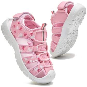 Sandalias casuales para exteriores para niñas, sandalias deportivas para exteriores para niños, sandalias para correr para niñas, sandalias para correr para niños y niñas