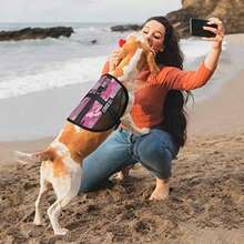 Dogline Service - Chaleco para Perro, ,(30 by 38-Inch Rosado (Pink Camo)) - Multicolor - Ver 7