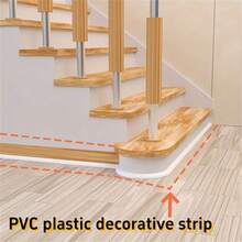 1pc 39.37inch/78.74inch/118.11inch Flexible Quarter-Round Bathroom Threshold - Barrier For Shower Corners And Kitchen Sinks - PVC Material For Easy Installation And Protection - Multicolor - View 12