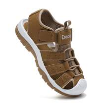 Boys' Outdoor Casual Sandals, Kids' Outdoor Sports Sandals, Girls' Running Sandals, Boys' & Girls' Running Sandals - Brown - View 4