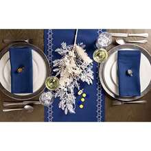 DII Arrow - Servilletas de Gran tamaño con Estampado básico, Pumpkin Spice, Napkin, 1, 6(Table Runner 14x70") - Multicolor - Ver 8