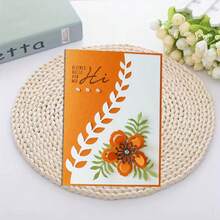 1pc Creative Lace Flower Metal Cutting Die, DIY Scrapbooking Embossing Mold, Greeting Card Making Template, Suitable For Album Card, Handmade Card Craft Tool - Silver - View 3