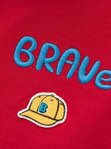 Balabala Tween Girl Two Pieces Outfit Set Cute Everyday Wear Spring 2026 - Red and White - View 3