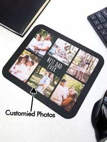 Customized Photo Mouse Pad, Personalized Photo Mouse Pad, Office Desk Accessory, Photo Collage Mouse Pad, Personalized Mouse Pad, Office Supplies, Christmas, Birthday Gift - Multicolor - View 8