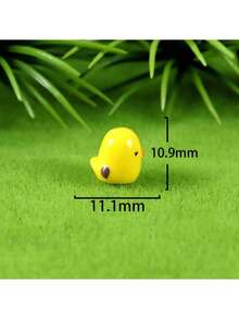 7pcs The Little Chicken Family Micro Landscape Decorative Ornaments, Miniature Fairy Garden Landscape Hide And Seek Prank , DIY Cream Glue Phone Case Keychain, Creative Hair Clip Jewelry Accessories,Car Mounted Small OrnamentMicro Landscape Decorative Ornaments, Miniature Fairy Garden Landscape Hide And Seek Prank, DIY Cream Glue Phone Case Keychain, Creative Hair Clip Jewelry Accessories,Car Mounted Small Ornament - Multicolor - View 8