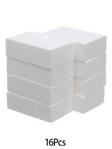 1/3/6/10/12/16 件方形泡沫花卉泡沫块适用于鲜花和人造花的插花。聚乙烯材料。用于插花、花瓶和花瓶填充物、露台装饰、仙女花园、庭院装饰、咖啡角、桌子、婚礼用品、母亲节、父亲节、毕业典礼。