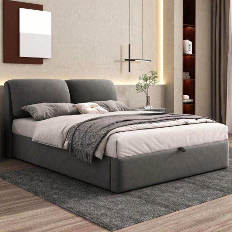 Bed Frames - Grey - View 1