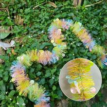 2pcs Easter Colorful Striped Eggs, Rabbit, Chicks, Lily Flower Easter Decorations, Home Party Background, Door Decor, Wall Decor, Wreath