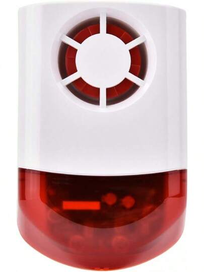 Sirena Inalámbrica, Sirena Inalámbrica para Exteriores para el de Alarma WiFi Alarma de  Acústico-óptica()