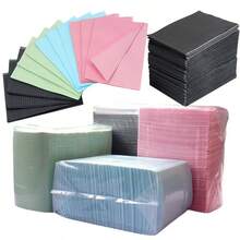 20/50/125 miếng bông tẩy trang dùng một lần nhiều màu sắc để làm sạch hình xăm, giấy y tế chống thấm nước, thảm lót bàn làm móng, phụ kiện dụng cụ nối mi. - Nhiều màu - Xem 5