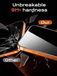 Bộ 2 miếng dán bảo vệ màn hình, tương thích với iPhone 17/16/16e/15/14/13/13 Pro/12/11/17 Pro Max/17 Air/16 Pro Max/15 Pro Max/14 Pro/Plus/Mini/X/XR/XS Max, kính cường lực 9H+, phù hợp với thiết kế năng động, chống trầy xước, phủ toàn màn hình, bảo mật thông tin cá nhân, chống nhìn trộm. - màu đen - Xem 3