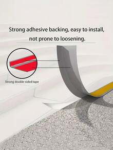 Self-Adhesive PVC Stair Edge Protector, Anti-Slip Stair Corner Decorative Strip, Stair Edge Anti-Slip Sticker, Peel And Stick Anti-Slip Strip, Stair Tread Decorative Strip - Multicolor - View 9