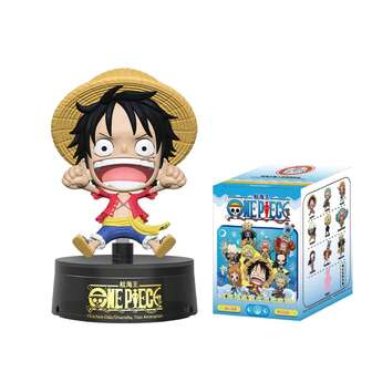 ONE PIECE Fish-Man Island Series Aromatherapy Blind Box Figures, Anime Collectible Luffy Sanji Zoro Chopper Usopp Robin Brook Franky Mystery Figurines Gifts
