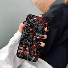 Funda de teléfono con collage de cómic de  de Warner Bros DC, compatible con iPhone 17/16/15/14/13/12/11/8/7 Pro/Pro Max/Plus/X/XS/XR/XS MAX, protección de lente, funda protectora de teléfono, licencia oficial, ¡el regalo perfecto para fans! - Mezcla de colores - Ver 5