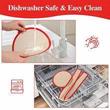 Bộ 2/6 tấm lót nướng silicon chống dính tái sử dụng - Chịu nhiệt, thích hợp cho bánh quy, bánh macaron, bánh mì, bánh ngọt, giúp bánh không bị dính mép, bảo vệ thành và đáy bánh, dụng cụ nướng bánh phô mai, macaron, pizza. - Nhiều màu - Xem 8