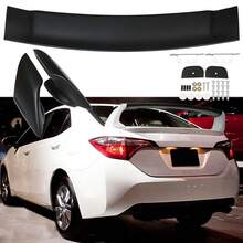 Trunk Spoiler Wing For  For Corolla L LE SE XSE 2014-2020 Black Stand Up - Black - View 12