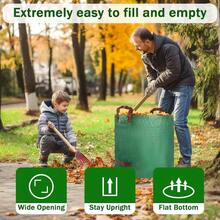 Bolsa para Desechos de Jardn 1 Unidad, 42 Galones, Reutilizable, para Hojas, Estndar con 4 Asas, Plegable, para Csped Y Hojas. - inicial - Ver 6