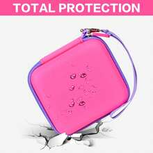 Camera Bag Suitable For Instant Cameras And Digital Cameras, Camera And Printing Paper Storage Bag - Packaging Only - Hot Pink - View 4
