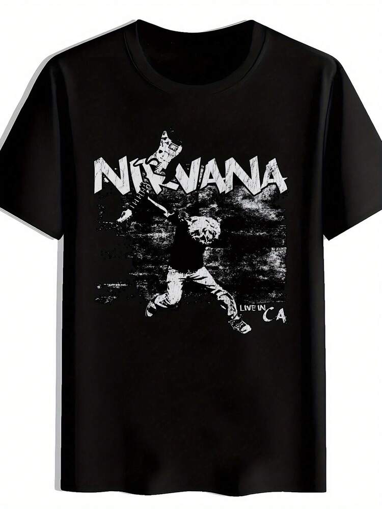 Men T-Shirts - Black - View 7