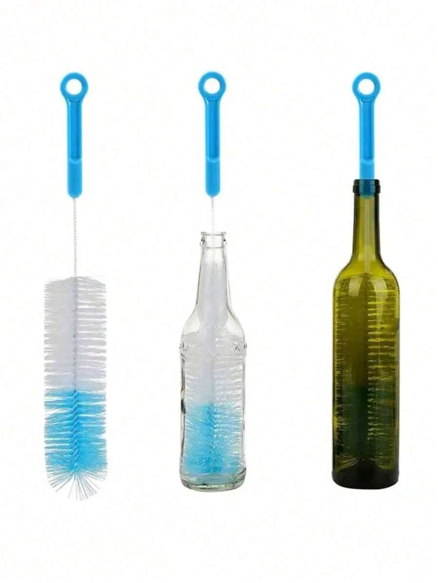 1 Piece Long Handle Cup Cleaning Brush, Kitchen Glass Bottle Cleaning Brush, Washing Milk Bottles And Tea Cups, Manual Cleaning Tool Without Electricity