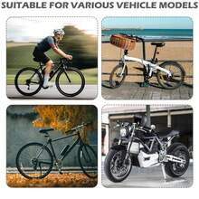 1 Pair Aluminum Alloy Anti-Slip Bicycle Pegs, Mountain Bike/BMX Pegs, Bike Rear Short Pegs, Fit 3/8" Axle (Please Measure Your Bike Size Before Purchasing To Avoid Unnecessary Purchase) - Multicolor - View 5