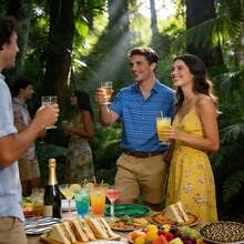 20 piezas Platos desechables con estampado animal, Suministros para fiestas