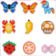 9000pcs/Box 2.6mm Fuse Beads Plastic Puzzle Beads Set - Includes Pegboard And Instructions, Handmade Creative DIY Puzzle Beads Fusion - Fuse Bead - View 6