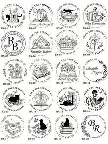 1PC Custom Embosser, Personalized Book Embosser, Book Embosser, Custom Book Embosser, Book Lover Gift, Paper Embosser-Gold, Ornamental, Reusable, Multi-Functional, Modern, Colorful Clients, Students, For Business/Work/Office, For School, School Supplies, For Teenagers, Junior High School Students, Middle School Students, High School Senior High School Students, College Students, University Students, Freshman, Sophomore, Underclassmen,Office Decor - Gold - View 3