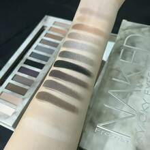 12 Colors Naked Heat Eyeshadow Palette, Luxurious Wizard Of Oz Gift Box, Matte Shining Sequins, Long-Lasting Waterproof Makeup Suitable For Party Women, Perfect Halloween Makeup Gift - 彩色 - 查看 5