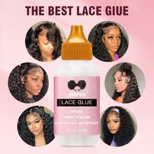 GOIPLE Wig Adhesive Kit, Includes Lace Tint Spray, Lace Melting Spray, Wig Adhesive Spray, Super Waterproof Lace Front Wig Glue, Tools And Hair Wax Stick (9-Piece Set: 2.7oz Lace Tint Spray, 100ml Lace Melting Spray, 38ml Lace Glue, 30ml Wig Adhesive Remover, 75g Hair Wax Stick, Elastic Band, Double-Sided Comb, Wig Cap) - 2.7fl.oz - View 7
