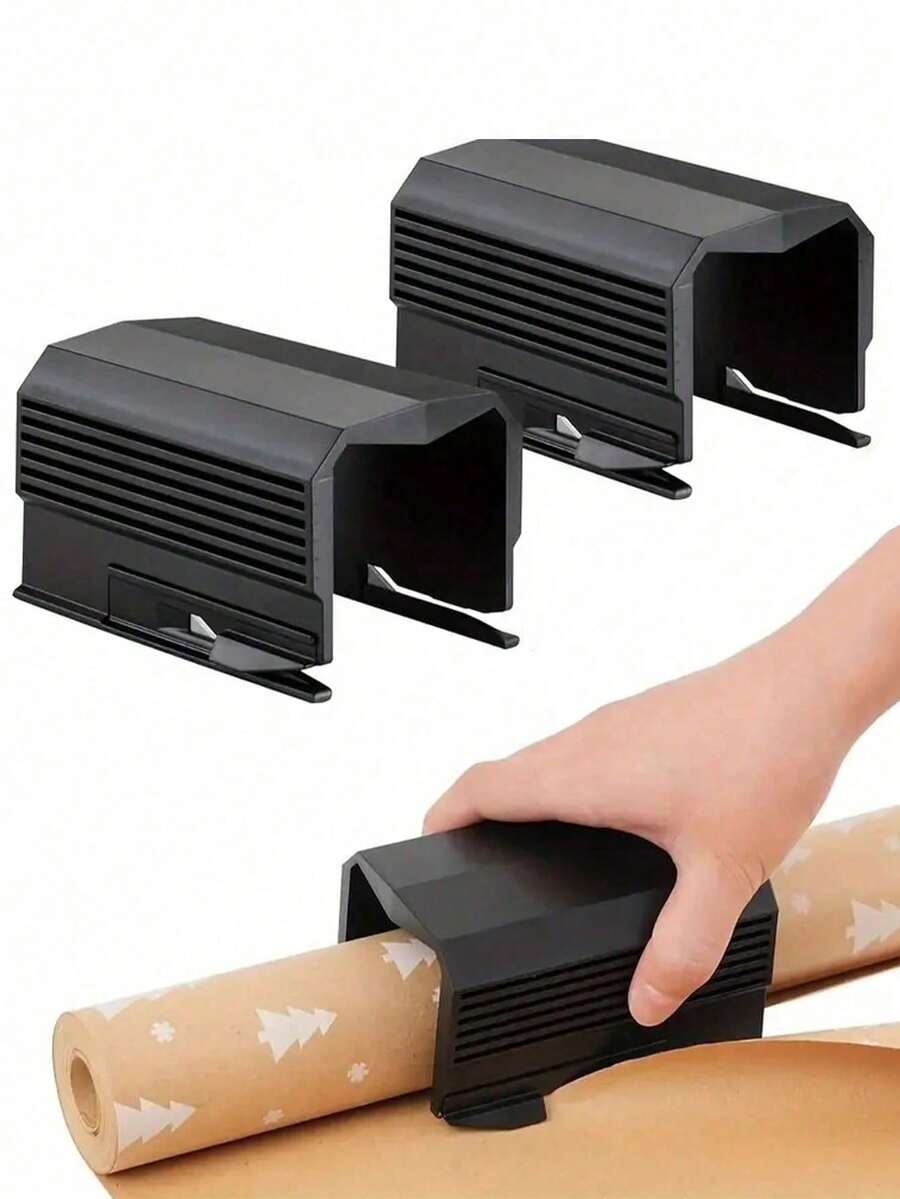 Wrapping Paper Cutter Tool – Perfect Christmas Gift Wrapping And Paper Cutting Tool For Holidays, Birthdays, And Parties - Multicolor - View 1