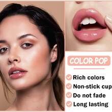 Moisturizing Lipgloss Set 6PCS Smooth Hydrating Lip Gloss Neutral Nude Nourishing Glossy Lipgloss For Women And Girls (Moisturizing, 6PCS Set A) - Multicolor - View 9