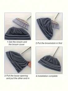 Repuesto de cabezal de trapeador absorbente reforzado, funda de trapeador para limpieza del hogar, accesorios de baño, paño de trapeador para polvo - Recolección de polvo para limpieza del hogar, temporada de regreso a clases, Halloween - Multicolor - Ver 7