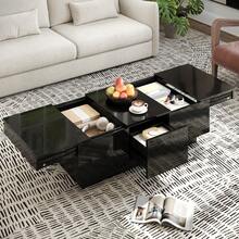 Coffee Tables - 黑色+刨花板 - 查看 5