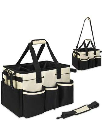 清洁收纳盒，汽车工具收纳袋，清洁用品收纳手提袋，清洁公司家用清洁用品收纳篮，酒店清洁用品收纳，花园工具收纳，厨房清洁用品收纳