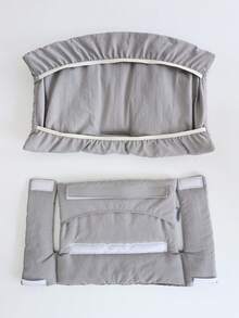 Almofada para cadeira alta de bebê com estampa de ursinho fofo (1 unidade), macia e agradável à pele, antiderrapante, removível e lavável, compatível com diversos modelos de cadeiras altas.