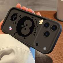 1pc Fashion Trendiphone17phone Case16 Plasticpromax Skin Feel/Plus/13/12 Girl Refreshing Tpu Candy Color All-Included/11/Appleair/15 Internet Celebrity Soft Sleeve/14 Interactive Text - HeavenlyEyeStaircaseLuckyStarred55WE - View 6